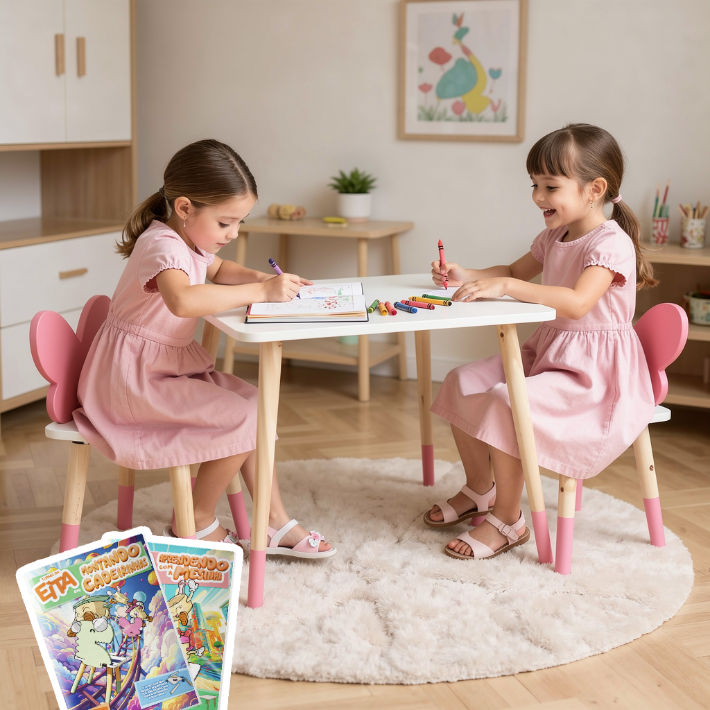 Mesa com Cadeirinhas